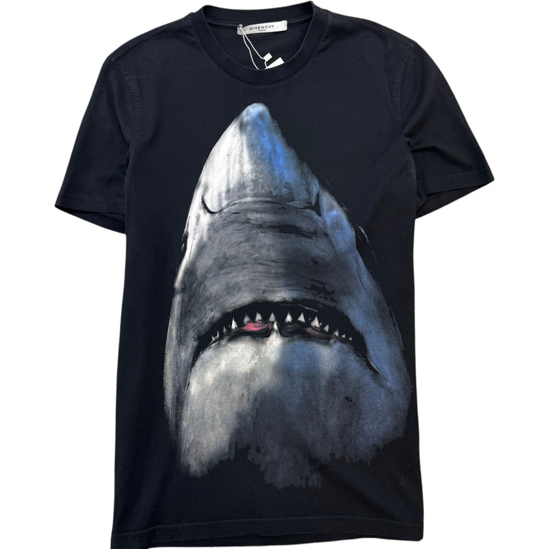 Men's Shark T-Shirt Black Size S