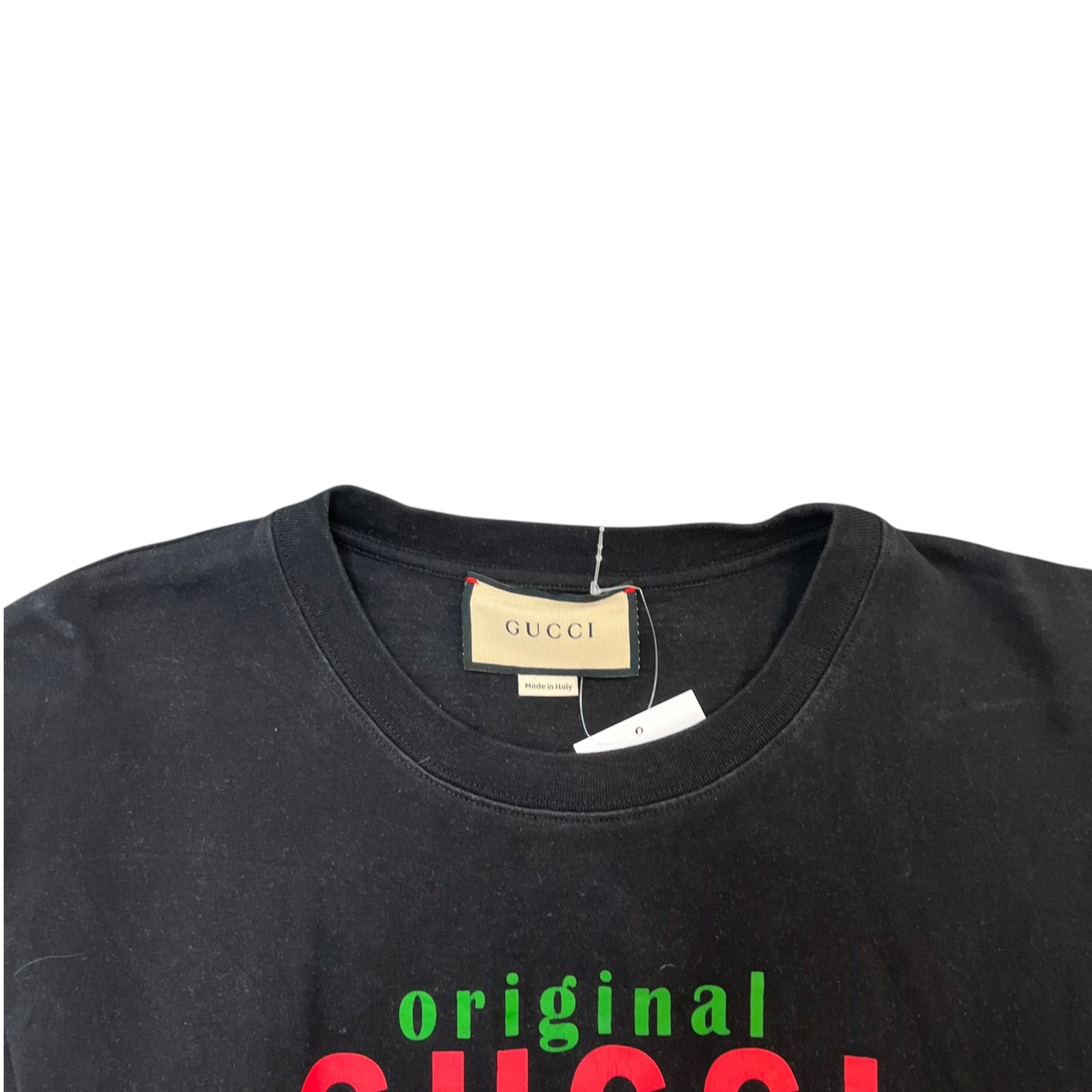 Men's Original Print T-Shirt Black Size XS - Photo 5
