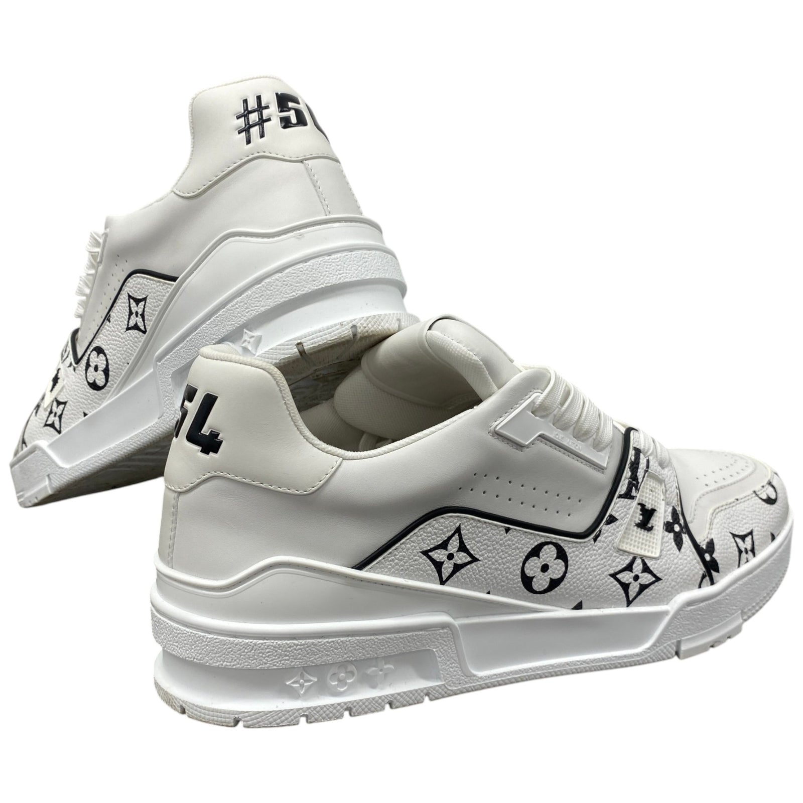 Men's Lv Low Trainers White Size EU 42.5 / UK 8.5 - Photo 10