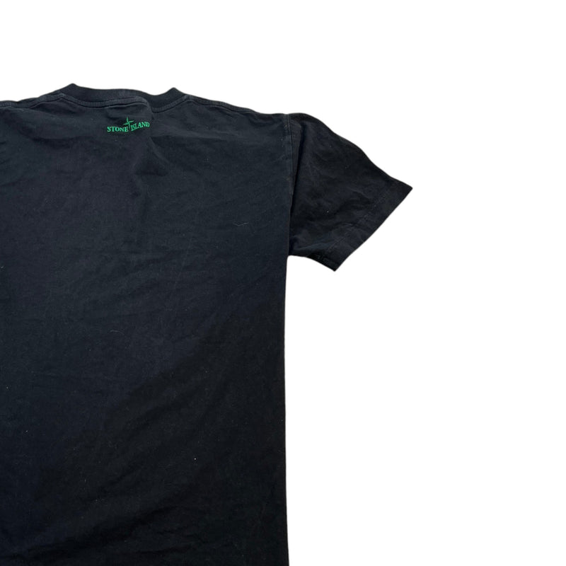 Men's Logo Print T-Shirt Black Size M