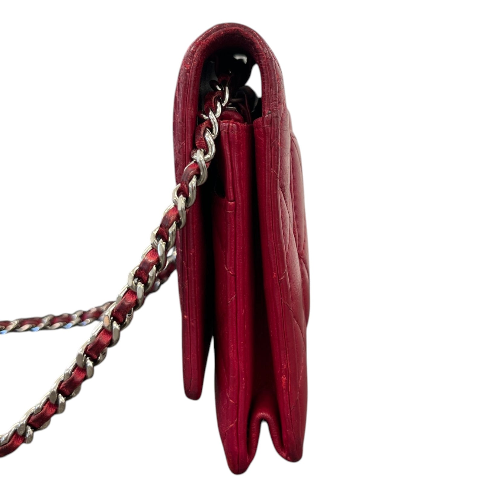 Women's Timeless Wallet On Chain Bag Red - Photo 6