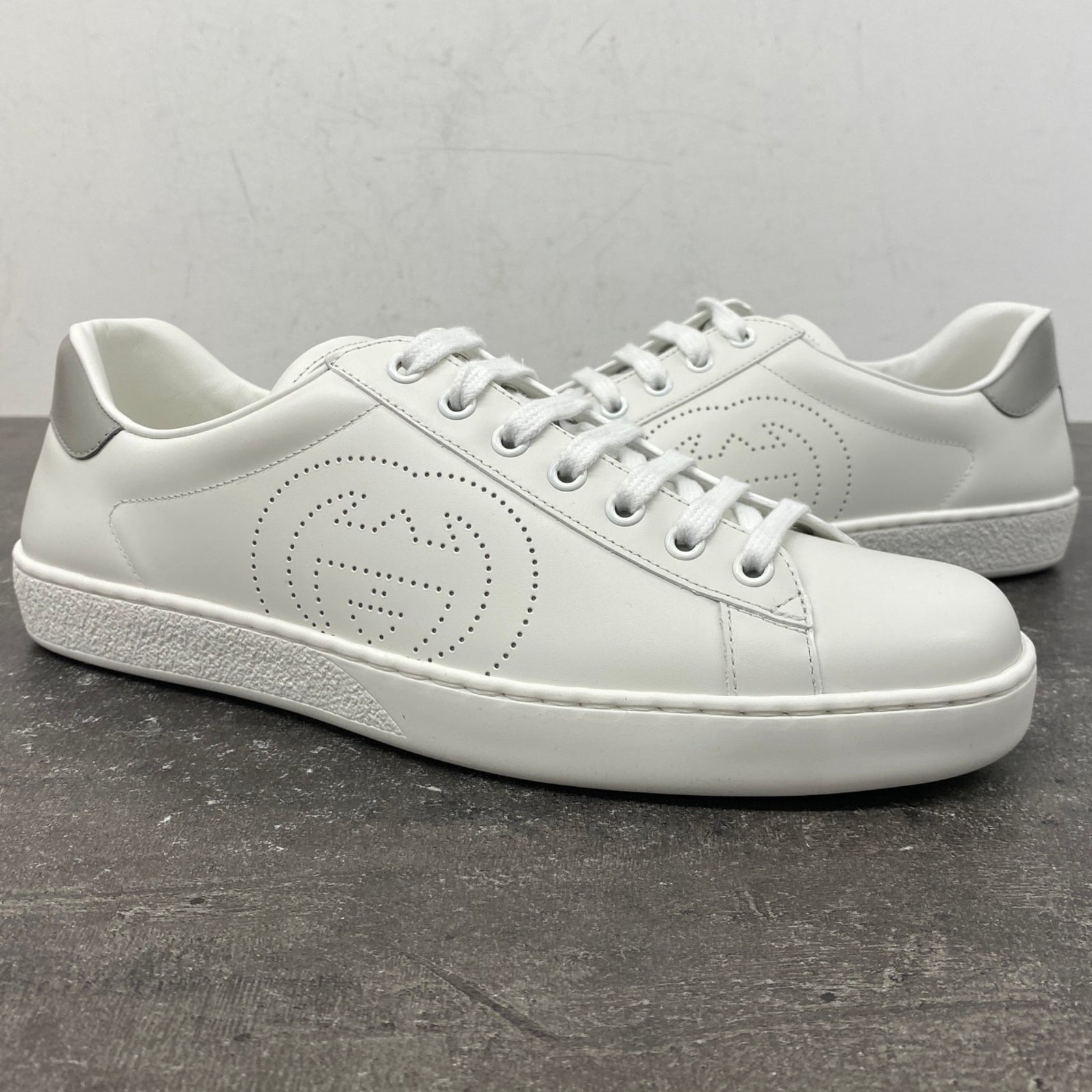 Men's Ace Low Trainers White Size EU 42 / UK 8 - Photo 12
