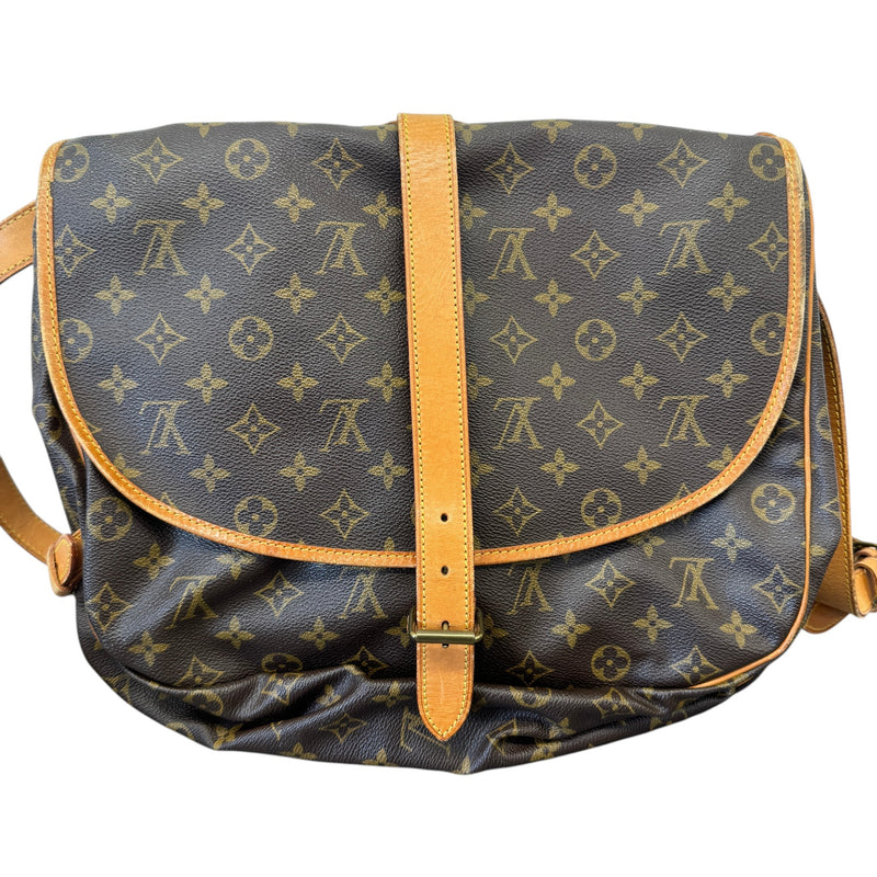 Women's Monogram Saumur 35 Handbag Brown