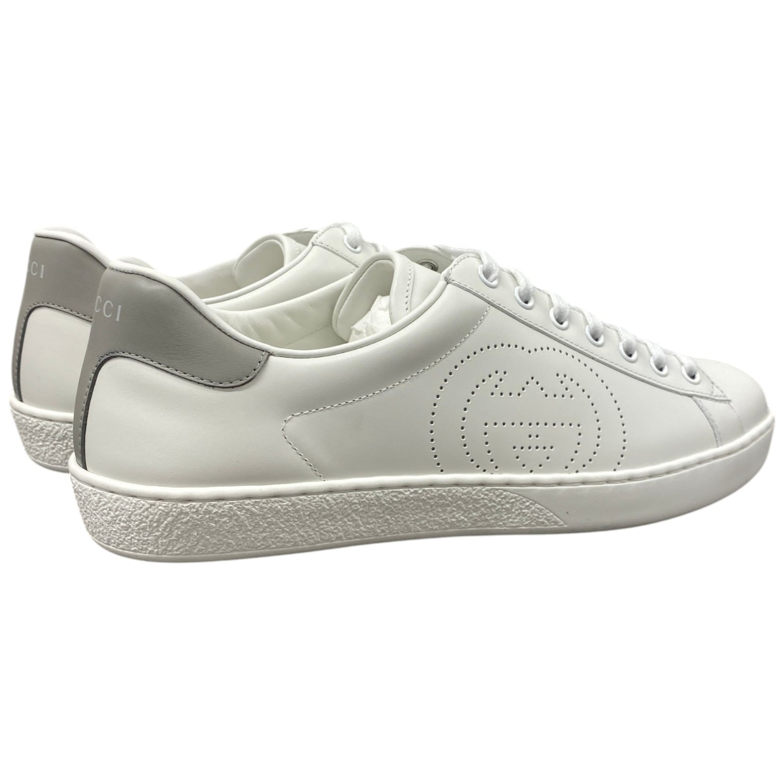 Men's Ace Low Trainers White Size EU 42 / UK 8 - Photo 9