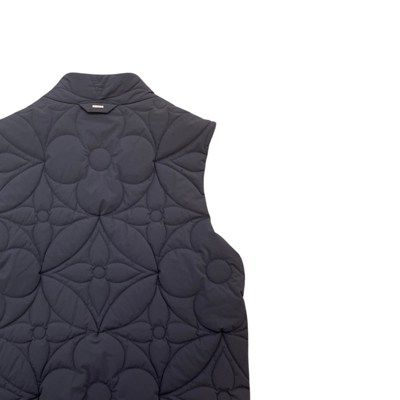 Men's Lvse Padded Monogram Gilet Navy Size IT 46 / S