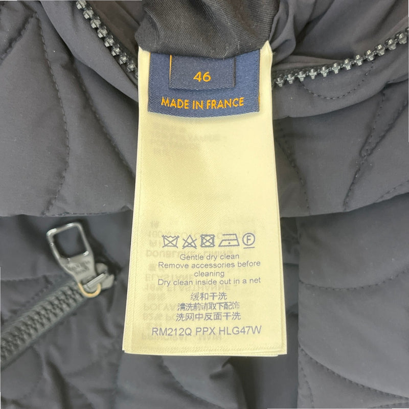 Men's Lvse Padded Monogram Gilet Navy Size IT 46 / S