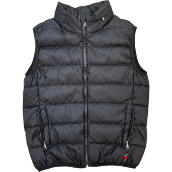 Men's GG Supreme Gilet Black Size M