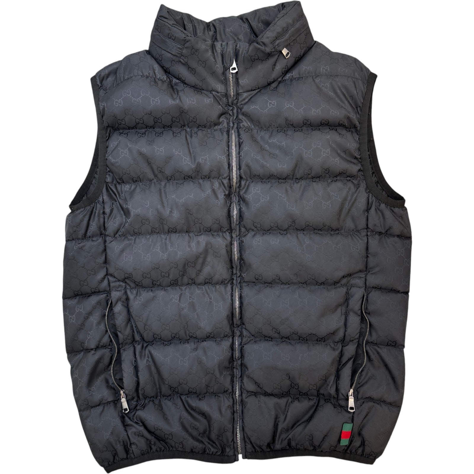 Men's GG Supreme Gilet Black Size M - Photo 1