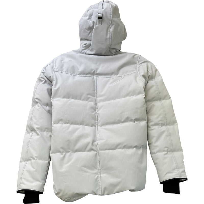 Men's Macmillan Parka Down Jacket Grey Size M