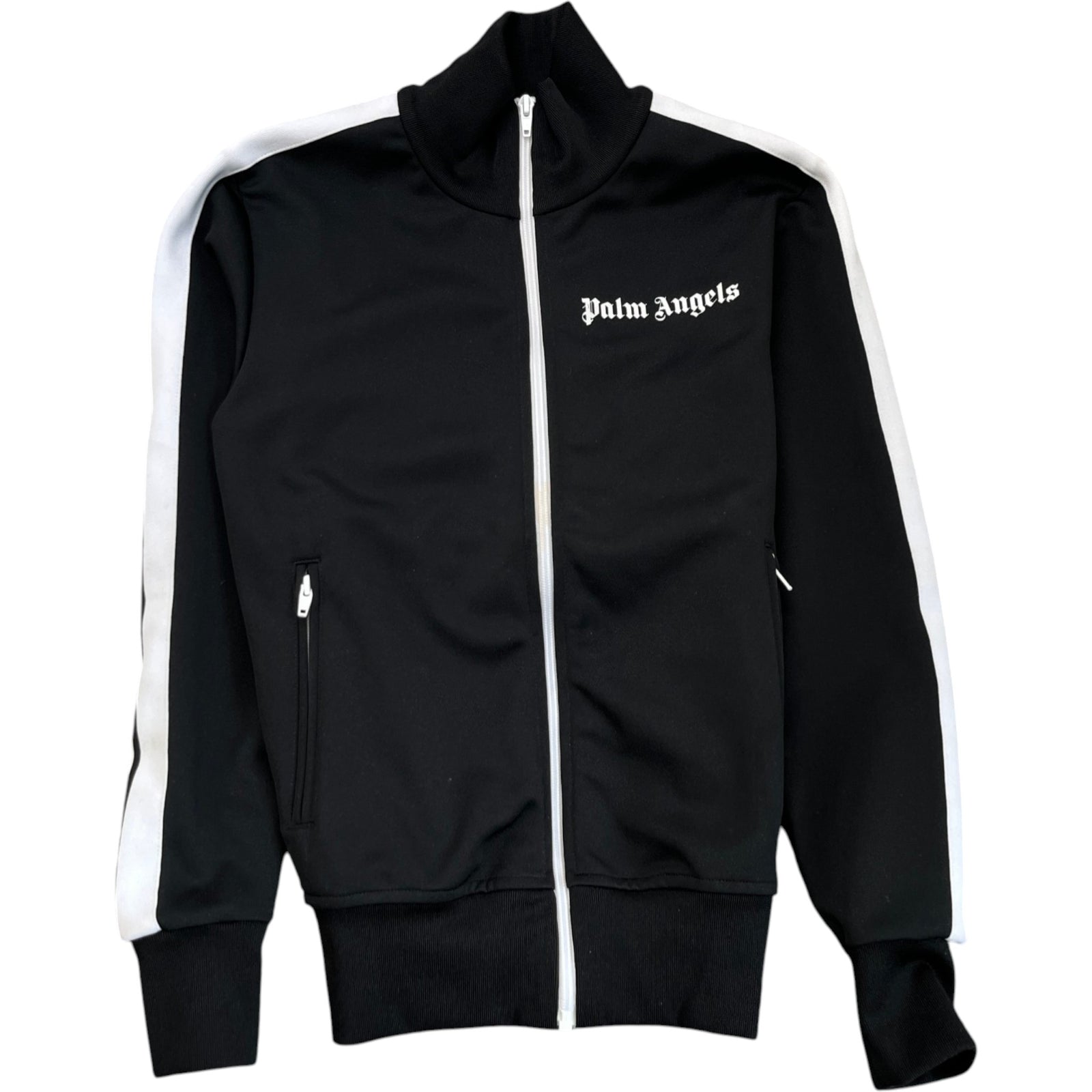 Men's Logo Print Track Jacket Black Size XS - Photo 1