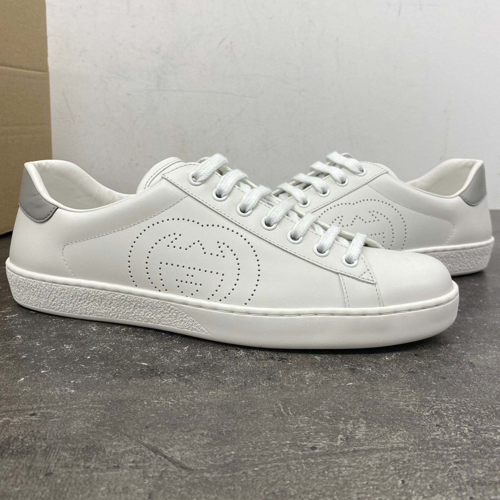 Men's Ace Low Trainers White Size EU 42 / UK 8 - Photo 12