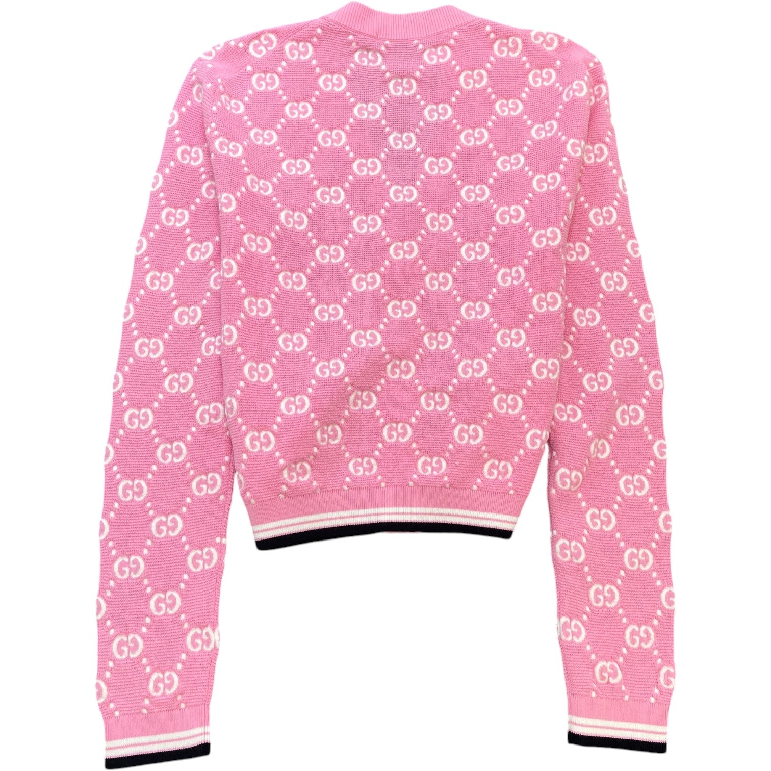 Women's Papiro Webbing Trimmed Cardigan Pink Size XS - Photo 2