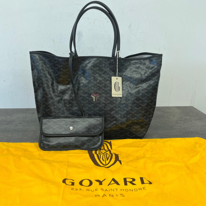 Women's Saint Louis Pm Tote Limited Edition Jet Black Bag Black