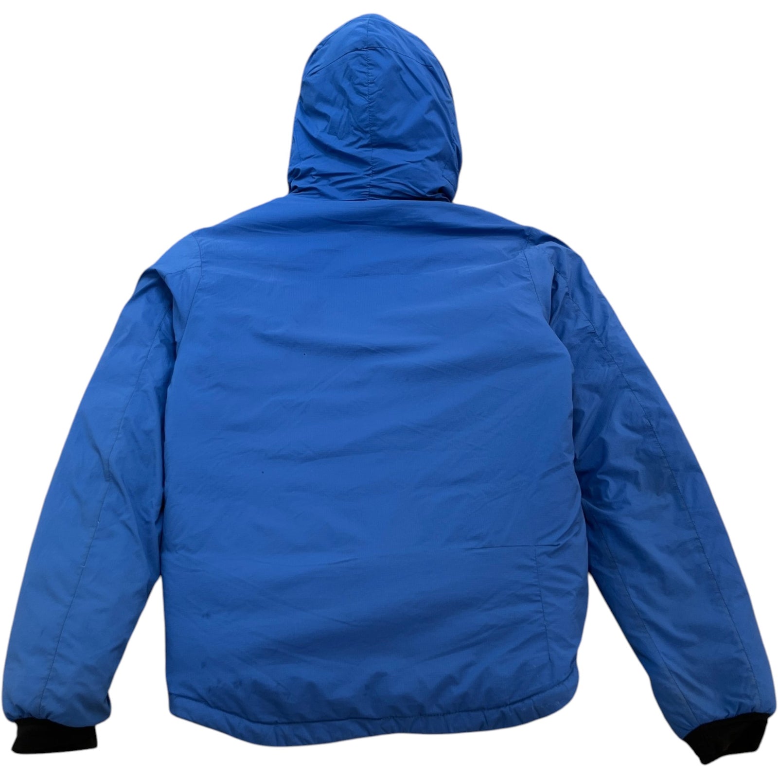 Men's Lodge Hoody Down Jacket Blue Size M - Photo 2