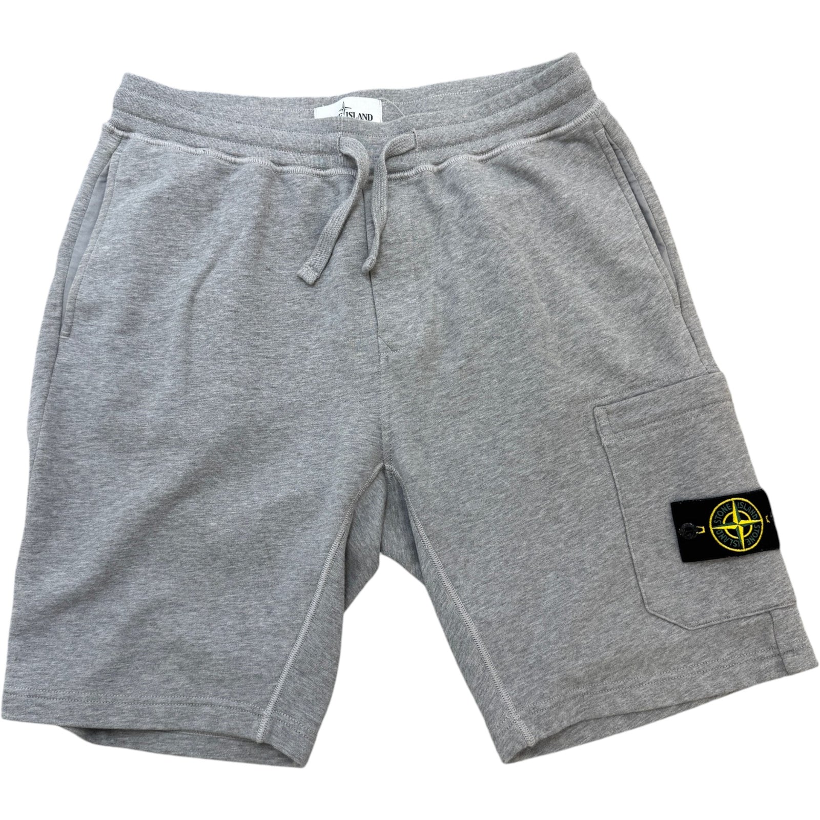 Men's Applique Logo Shorts Grey Size M / W32 - Photo 1