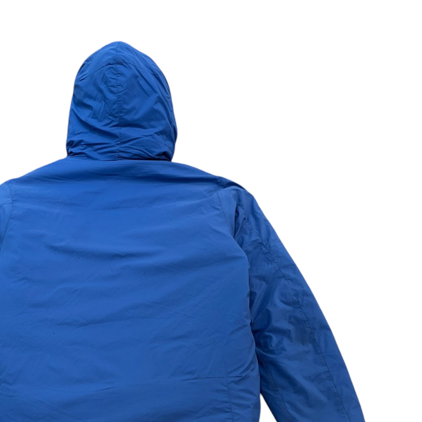 Men's Lodge Hoody Down Jacket Blue Size M - Photo 4