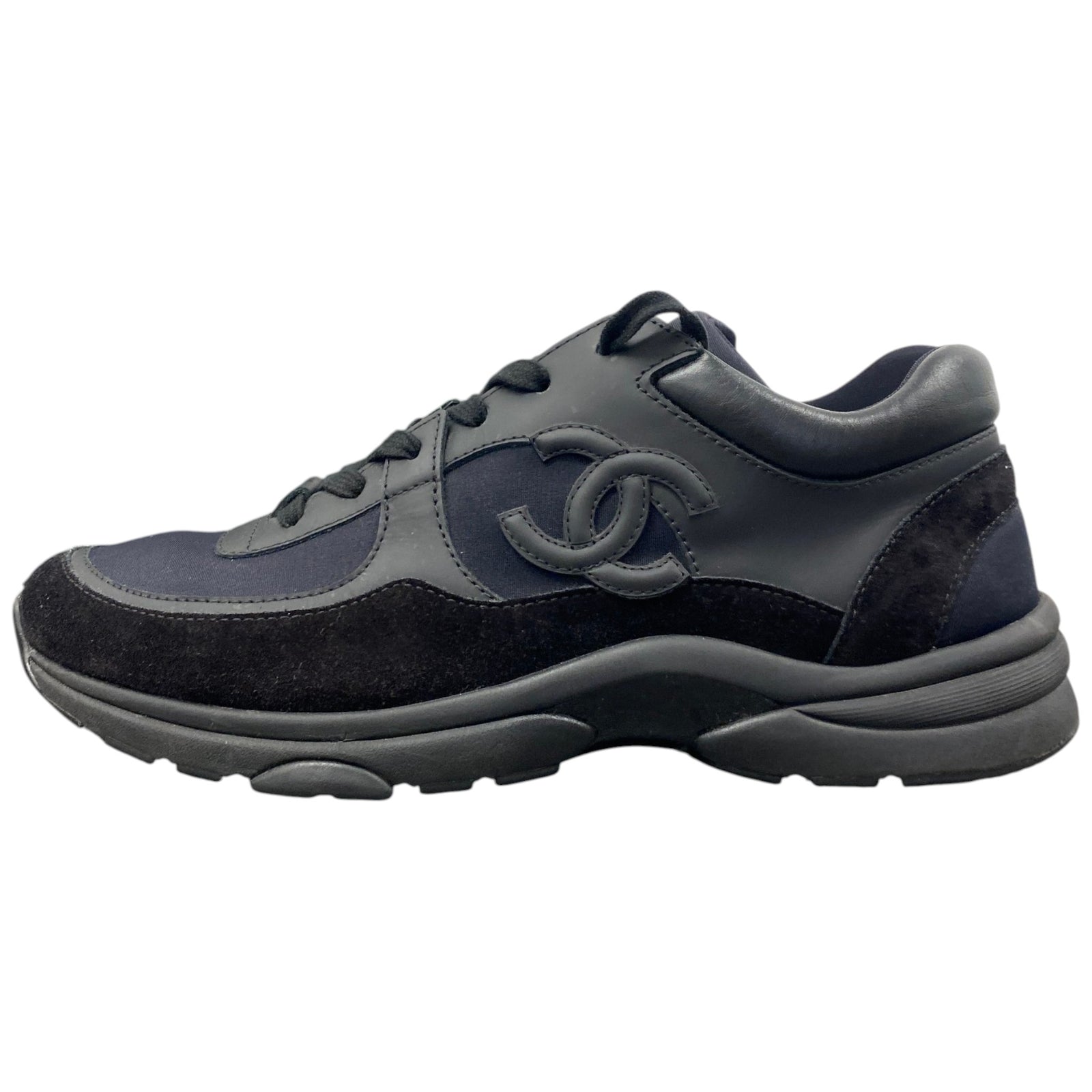 Men's Cc Runners Low Trainers Black Size EU 40 / UK 6 - Photo 5
