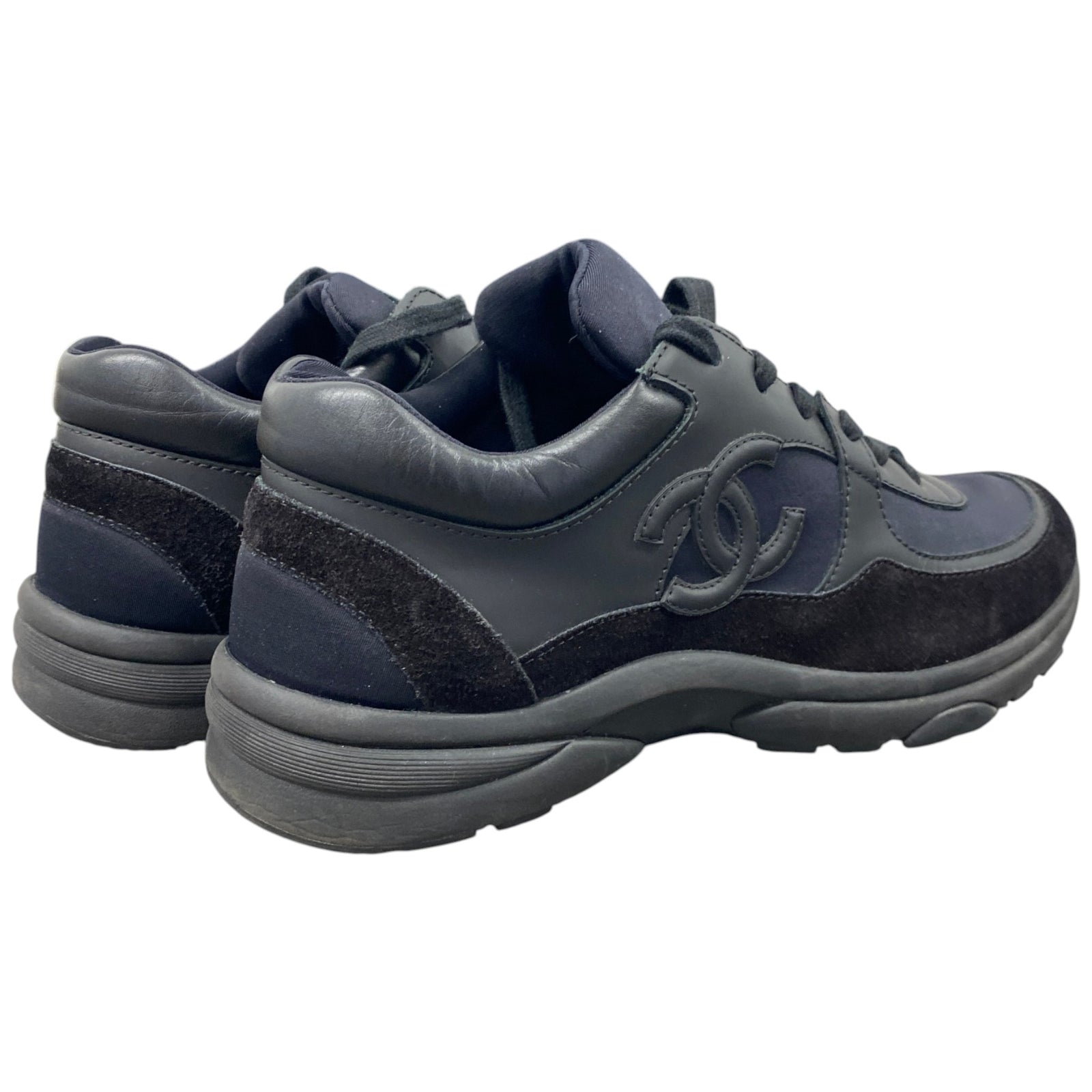 Men's Cc Runners Low Trainers Black Size EU 40 / UK 6 - Photo 9