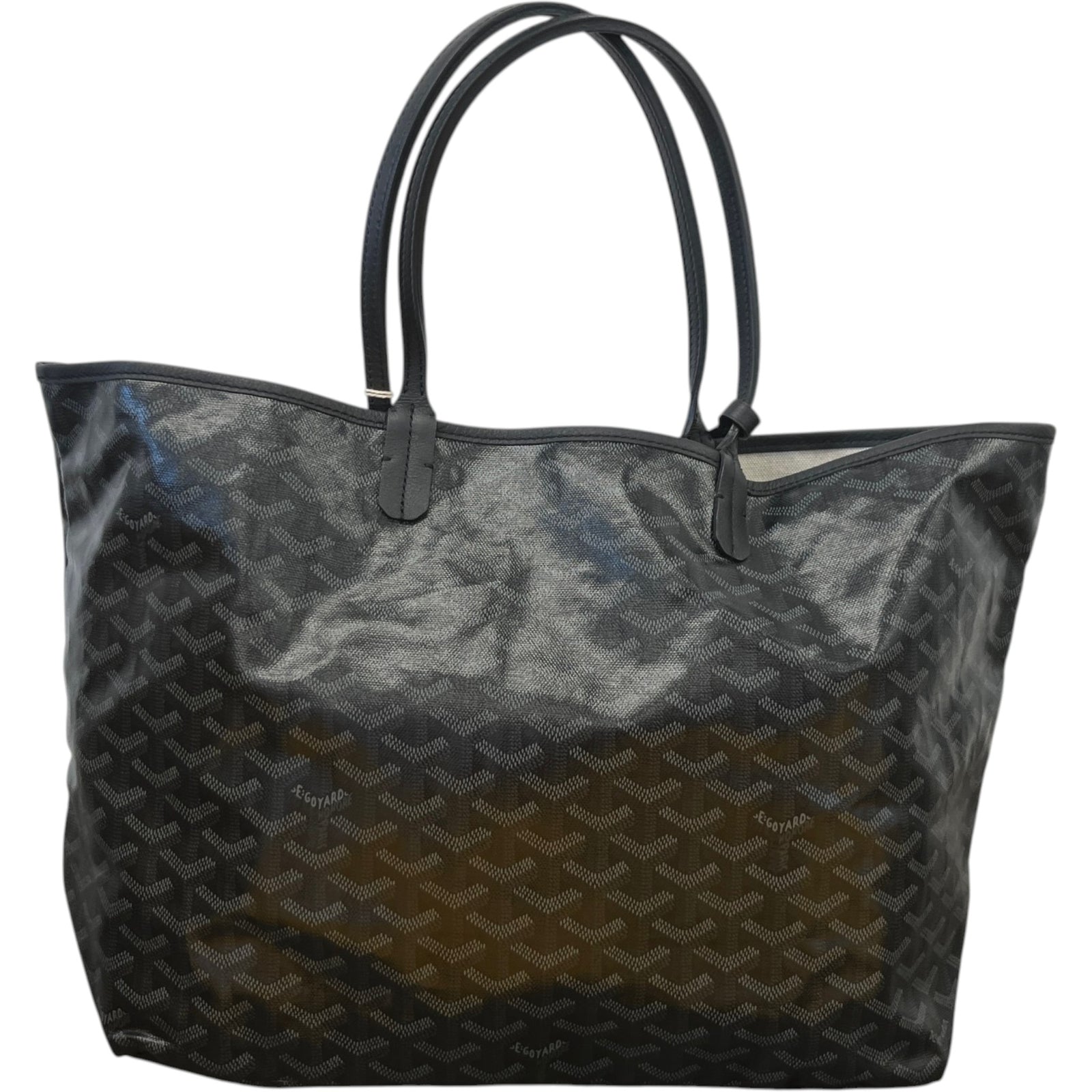 Women's Saint Louis Pm Tote Limited Edition Jet Black Bag Black - Photo 3