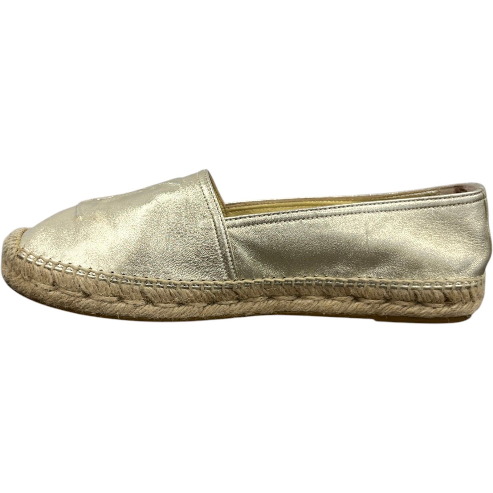 Women's Cassandra Espadrilles Loafers Gold Size EU 39 / UK 6 - Photo 2