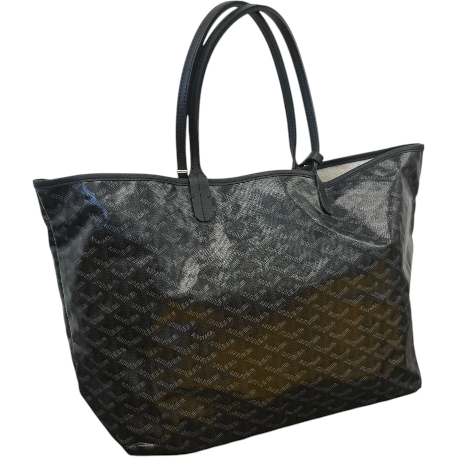 Women's Saint Louis Pm Tote Limited Edition Jet Black Bag Black - Photo 8