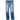 Men's Applique Logo Jeans Blue Size Waist 34"