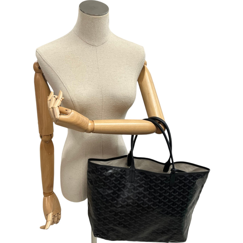 Women's Saint Louis Pm Tote Limited Edition Jet Black Bag Black
