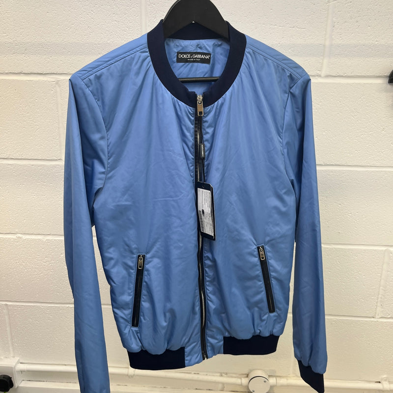 Men's Bomber Jacket Blue Size S