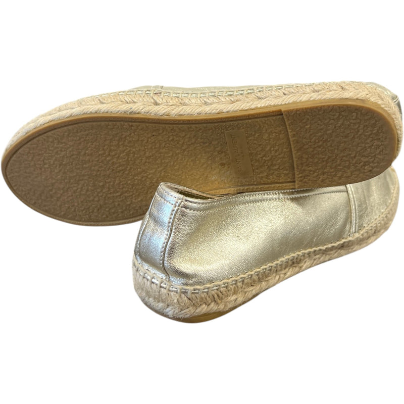 Women's Cassandra Espadrilles Loafers Gold Size EU 39 / UK 6