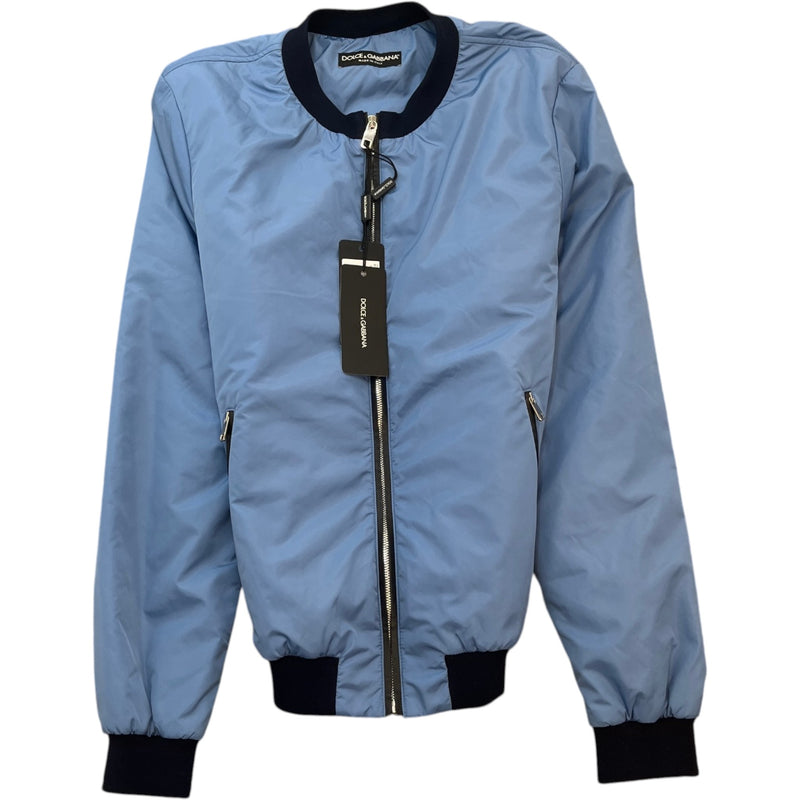 Men's Bomber Jacket Blue Size S