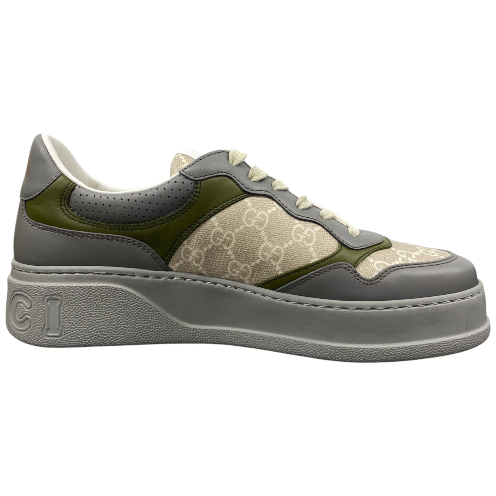Men's Chunky B Low Trainers Grey Size EU 42 / UK 8 - Photo 4