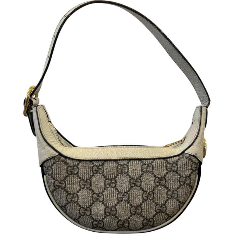 Women's Ophidia Half Moon Bag White