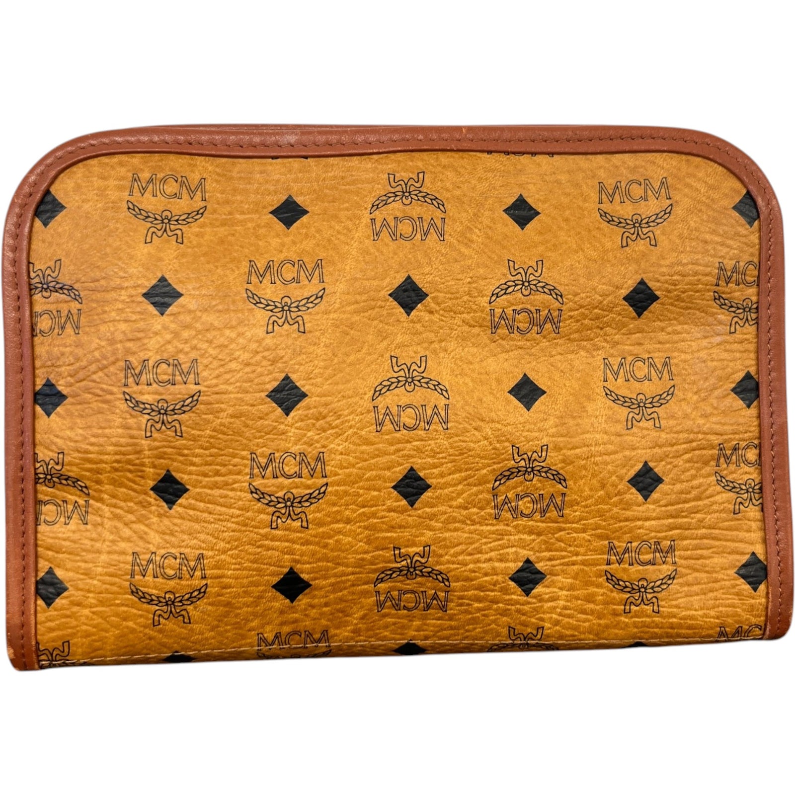 Women's Cognac Visetos Pouch Brown - Photo 2