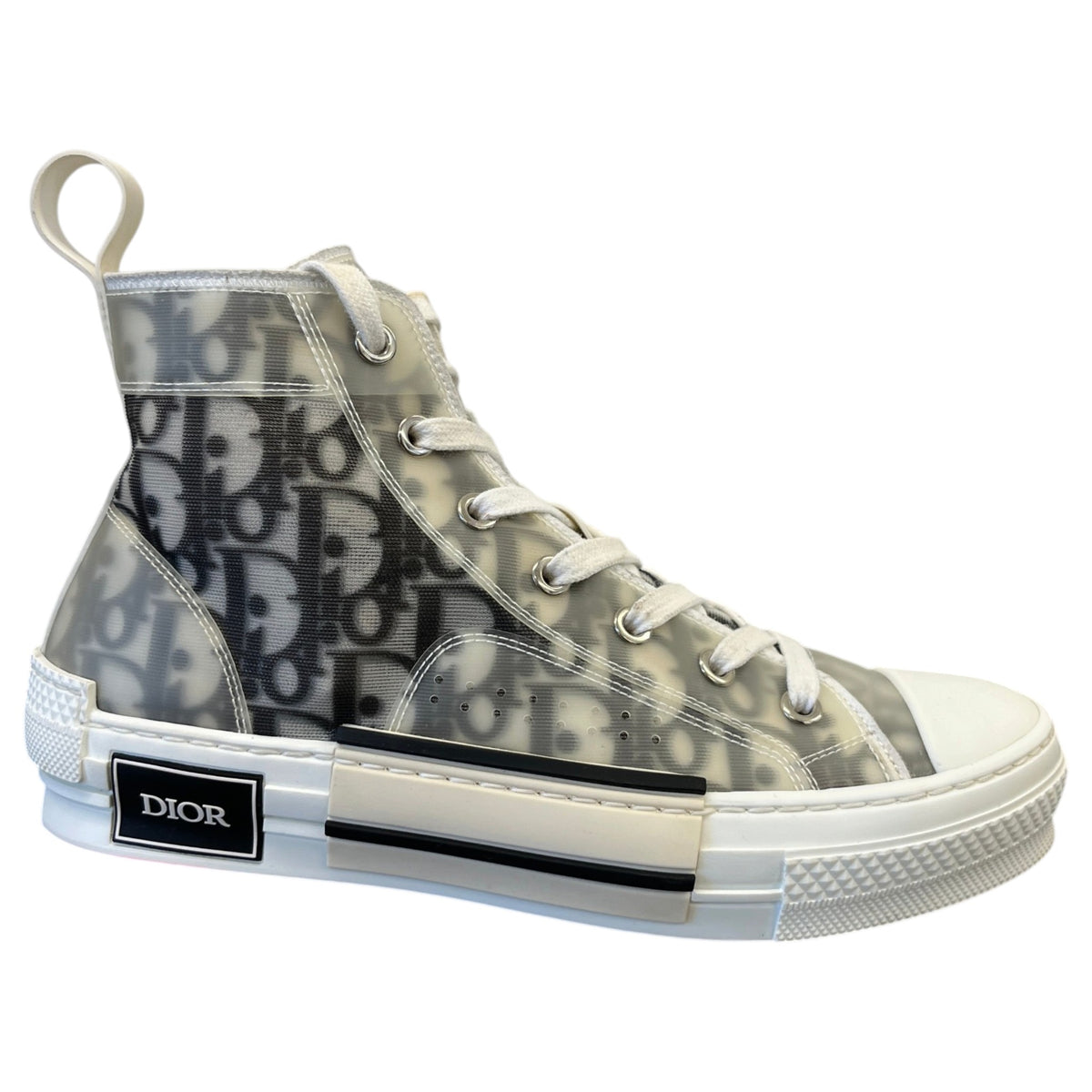 Women's B23 Oblique High Trainers Grey Size UK 4 / EU 37 - Photo 1