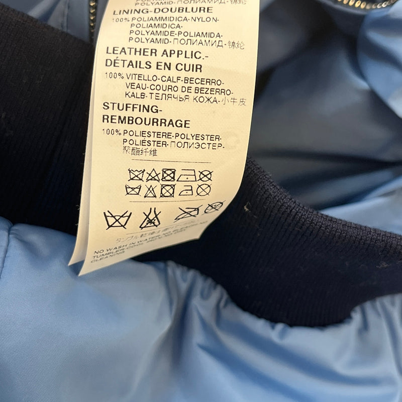 Men's Bomber Jacket Blue Size S