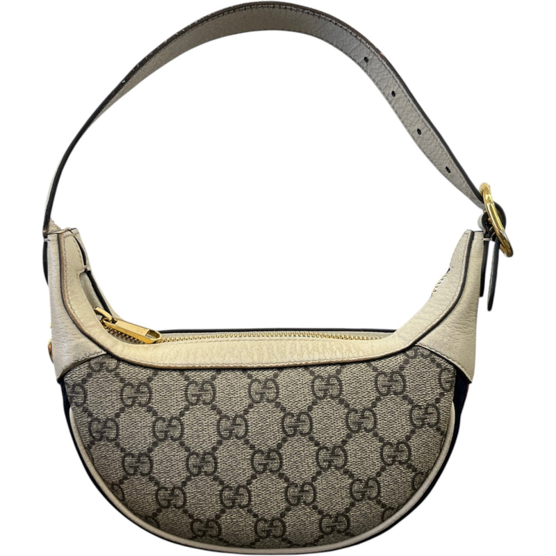 Women's Ophidia Half Moon Bag White