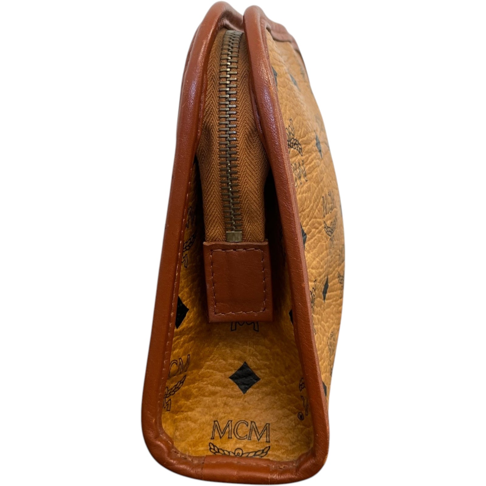Women's Cognac Visetos Pouch Brown - Photo 6