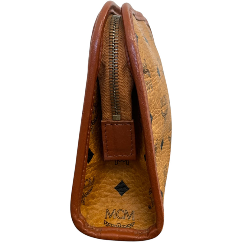 Women's Cognac Visetos Pouch Brown