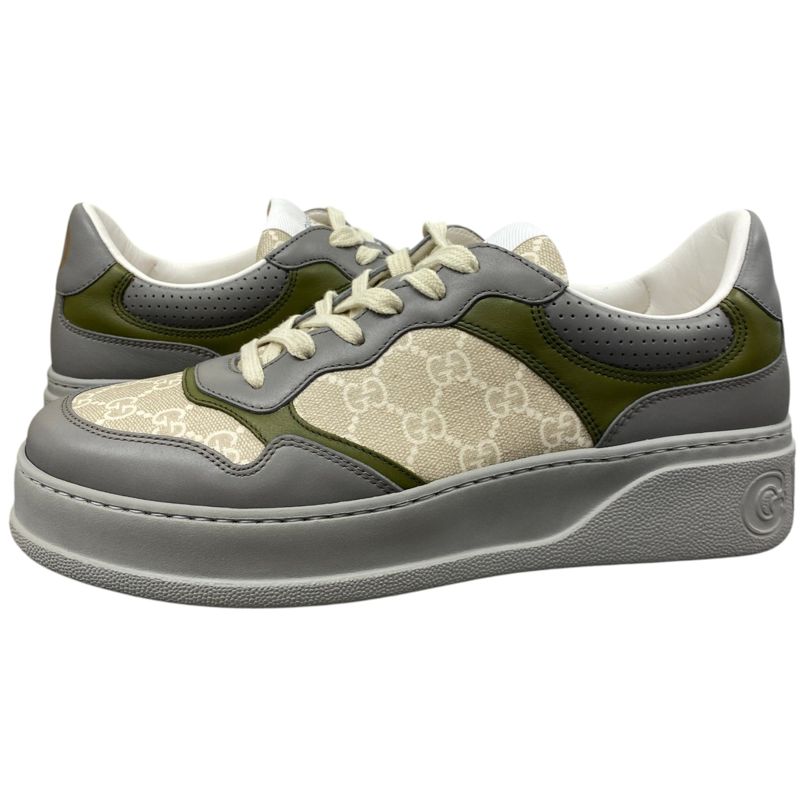 Men's Chunky B Low Trainers Grey Size EU 42 / UK 8 - Photo 3