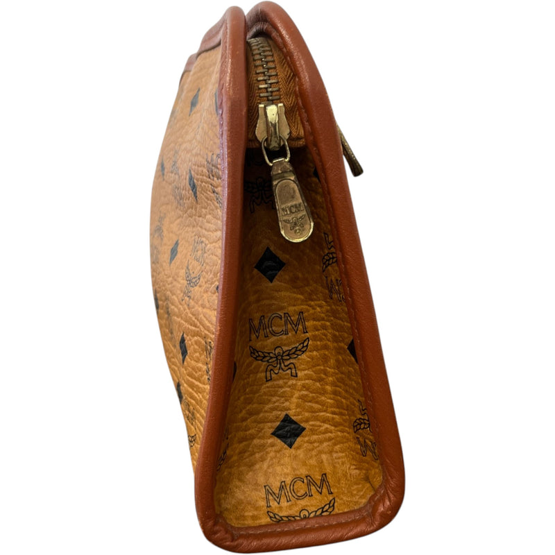 Women's Cognac Visetos Pouch Brown