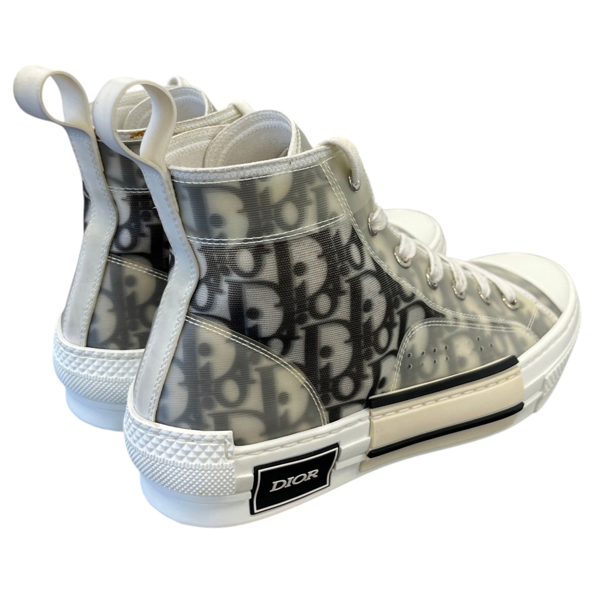 Women's B23 Oblique High Trainers Grey Size UK 4 / EU 37 - Photo 8