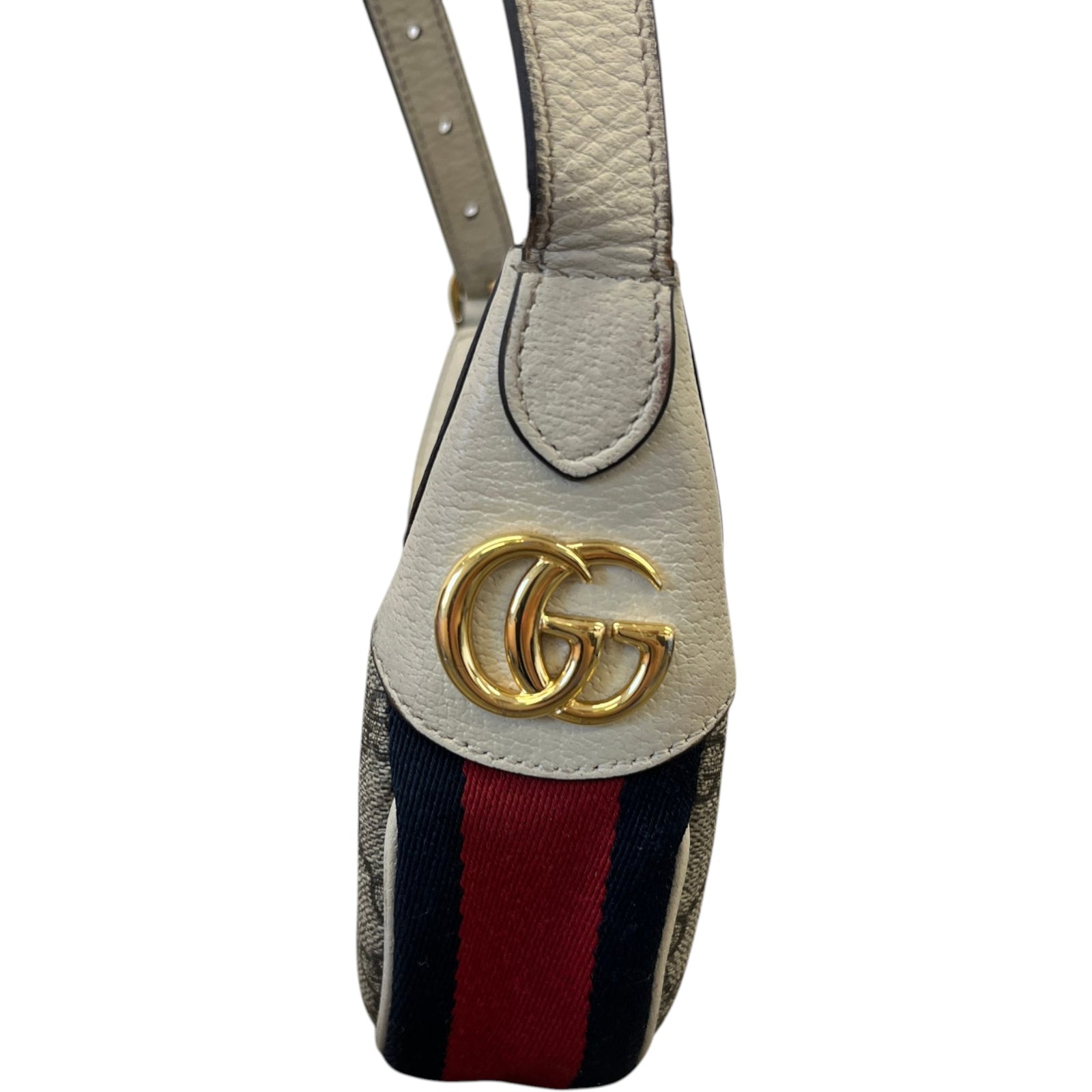 Women's Ophidia Half Moon Bag White - Photo 10