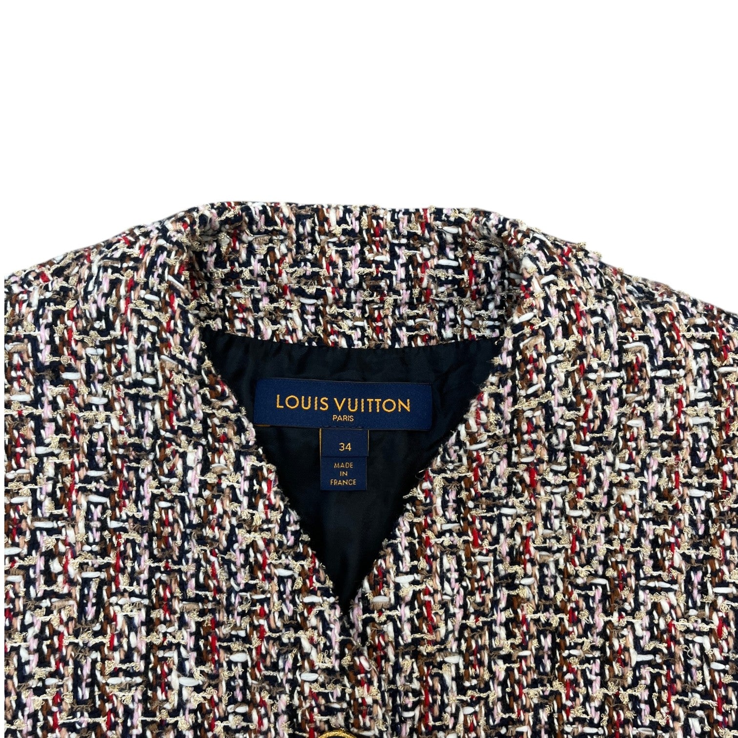 Women's Tweed Belted Skater Dress & Blazer Top Multi-Coloured Size M - Photo 10