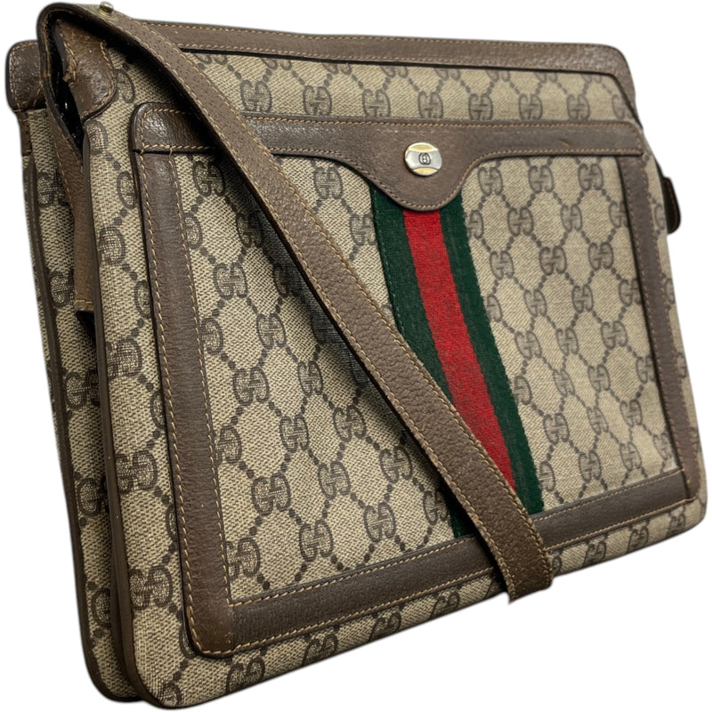 Women's GG Supreme Handbag Brown