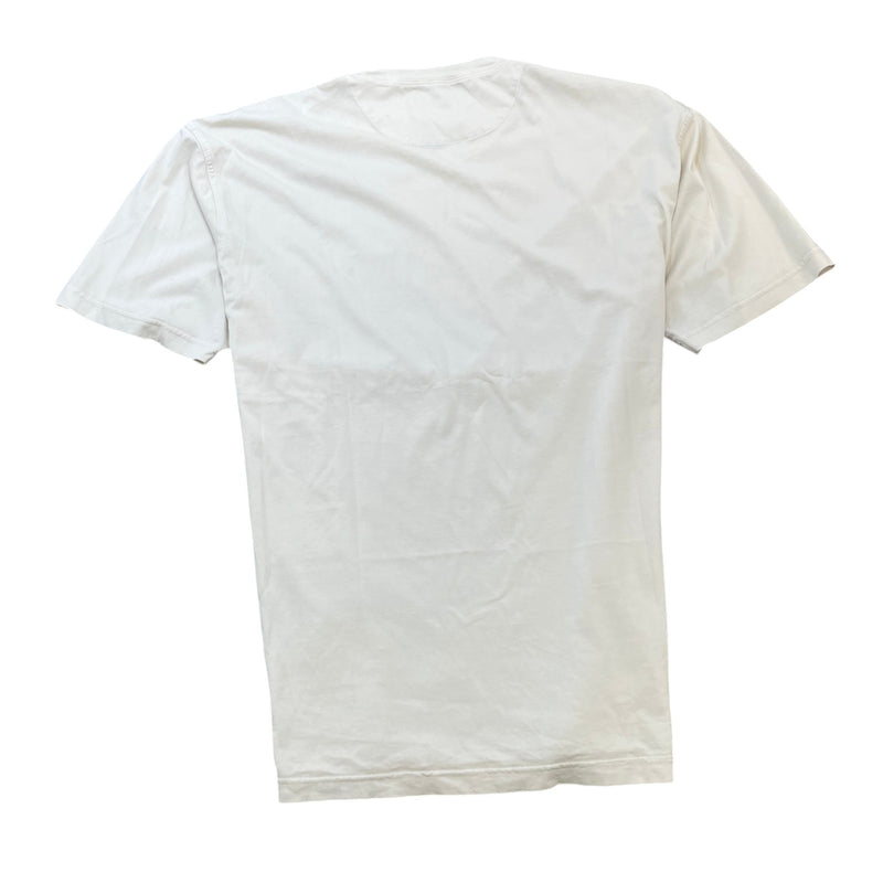 Men's Triangle Logo T-Shirt Cream Size 3XL