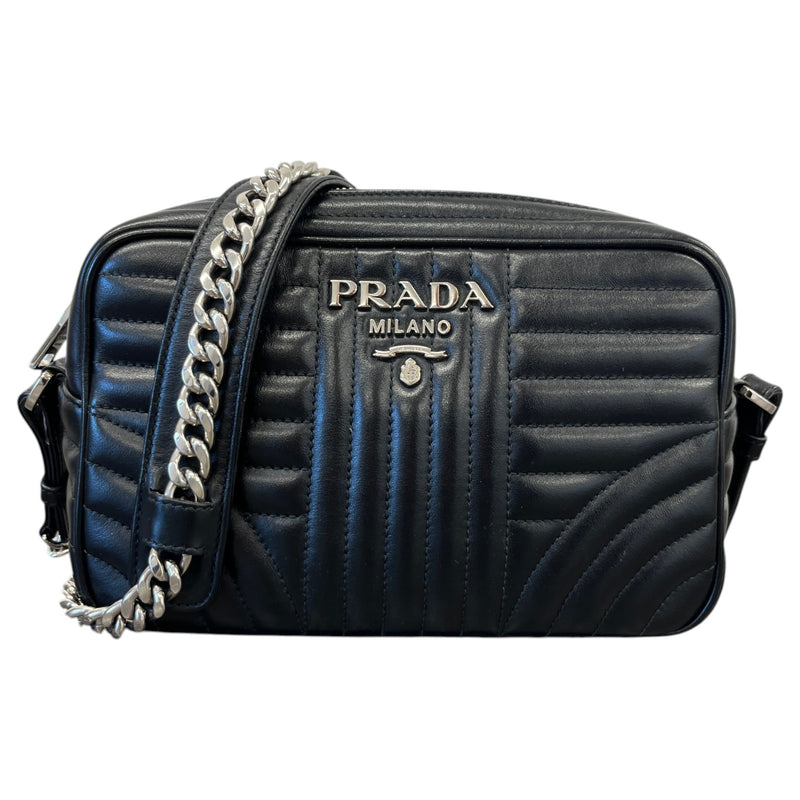 Women's Diagramme Camera Crossbody Bag Black