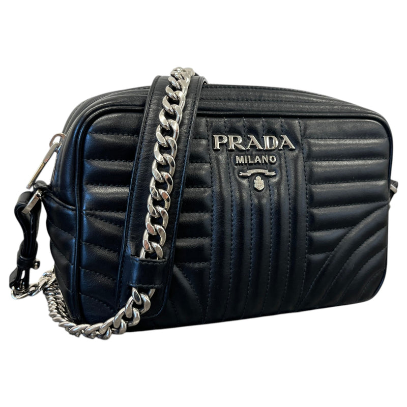 Women's Diagramme Camera Crossbody Bag Black