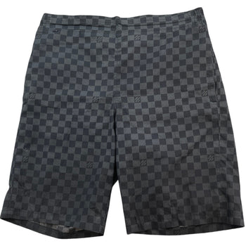 Men's Damier Graphite Swim Shorts Black Size S