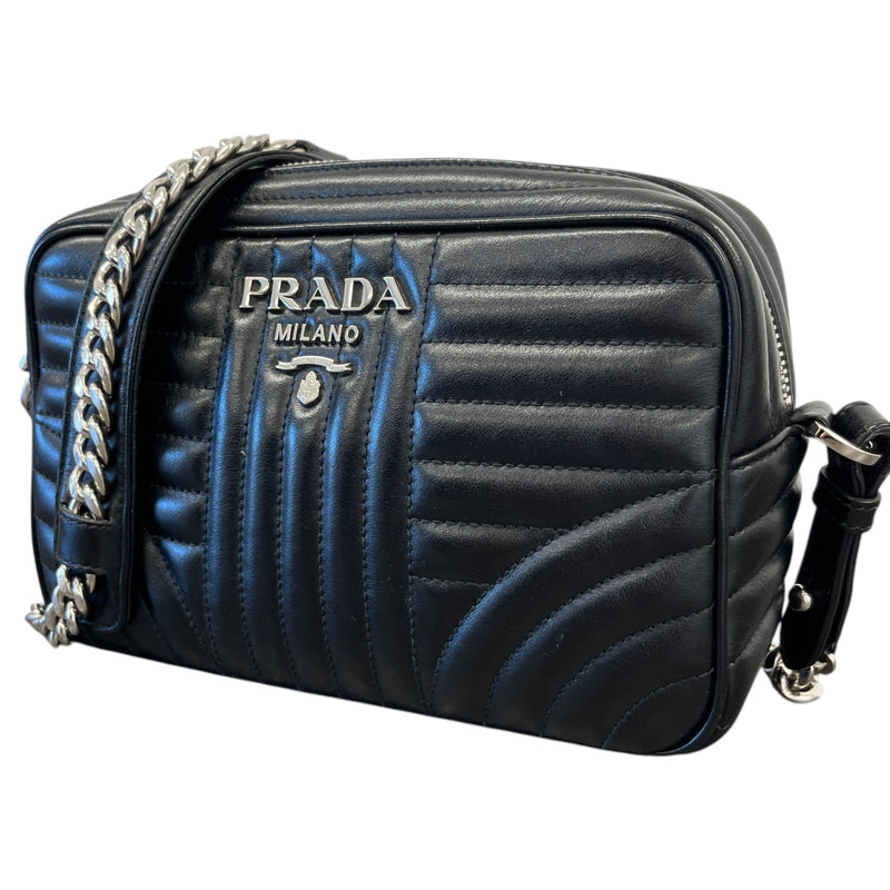 Women's Diagramme Camera Crossbody Bag Black