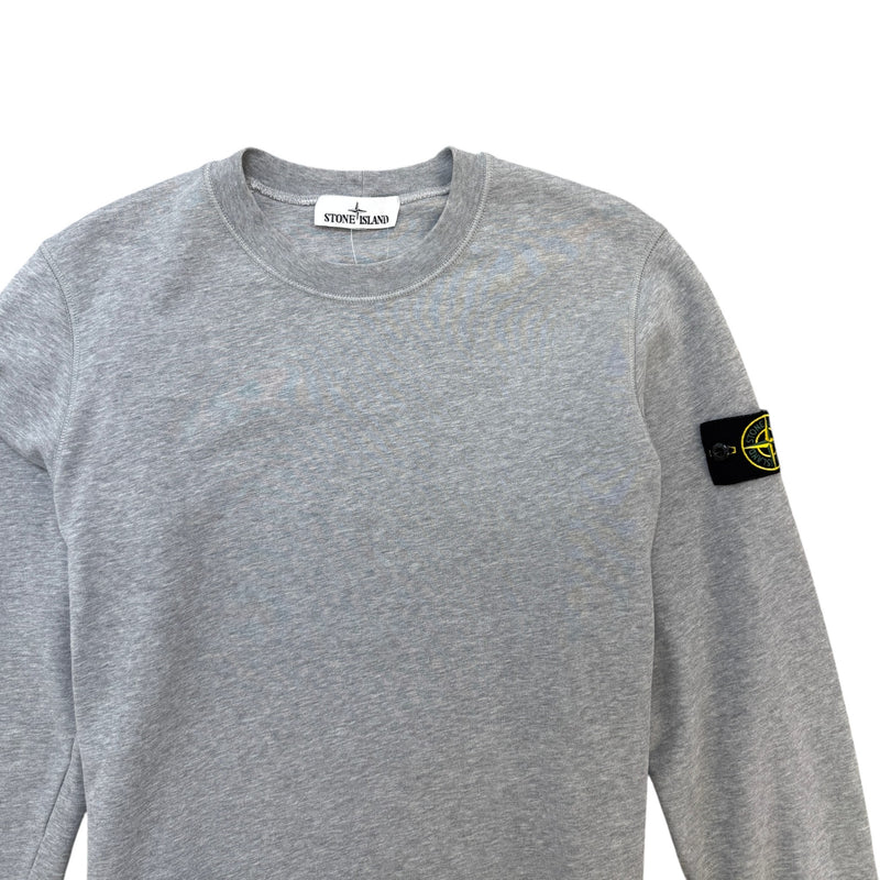 Men's Applique Logo Sweatshirt Grey Size L